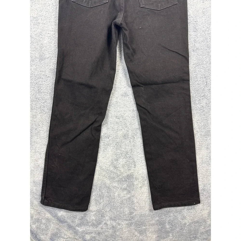Wrangler Mens 30x30 Black Cowboy Cut Slim Fit Jeans 936WBK Western Denim Pant